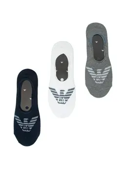 Носки Men'S 3 Pack Footies Socks EA UNDERWEAR