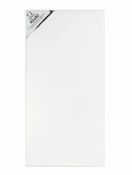 Холст на подрамнике грунтованный Малевичъ 40x80 см 280 г хлопок