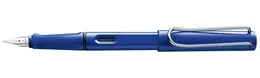 Ручка перьевая LAMY 014 safari, F Синий