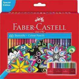 Набор карандашей цветных Faber-castell Eco "Buntstifte" 60 цв