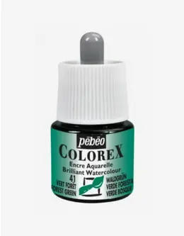 Чернила акварельные Pebeo "Colorex" 45 мл №41 Зеленый лес