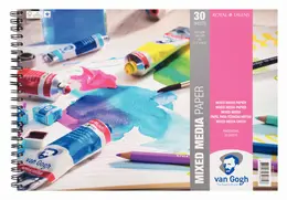 Альбом для смешанных техник на спирали Van Gogh Mix Media A3 30 л 300 г