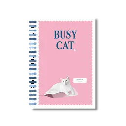 Блокнот "Busy cat" А6 Блокнот "Busy cat" А6
