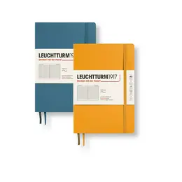 Записная книжка в линейку Leuchtturm Rising Colours А5 123 стр., мягкая обложка теплый желтый Записная книжка в линейку Leuchtturm Rising Colours А5 123 стр., мягкая обложка теплый желтый