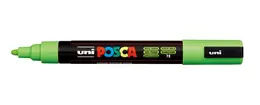 Маркер UNI "POSCA" PC-5M, 1,8-2,5 мм, наконечник пулевидный, цвет зеленое яблоко Маркер UNI "POSCA" PC-5M, 1,8-2,5 мм, наконечник пулевидный, цвет зеленое яблоко