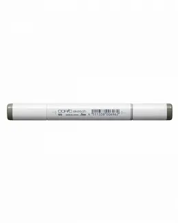 Маркер COPIC sketch W8 (теплый серый, warm ray) (оттенок №8)
