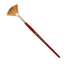 Кисть синтетика №10 веерная Pinax "Oro Rosso 753" короткая ручка