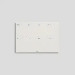 Настольный планировщик FALAFEL BOOKS А4 Blue chamomiles