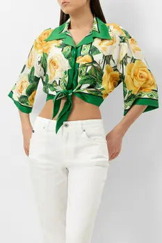 Блузка Dolce & Gabbana Модель Из Коллекции Flowering