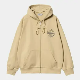 Худи CARHARTT WIP Hooded Blaze Jacket SS24 Cornsilk / Air Force Blue Худи CARHARTT WIP Hooded Blaze Jacket SS24 Cornsilk / Air Force Blue