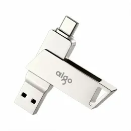 USB-Flash-накопитель Xiaomi Aigo Patriot Dual Interface Metal U Disk Type-C-USB 32GB (U350)