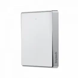 Умный беспроводной выключатель одноклавишный Xiaomi Linptech Glass Panel Smart Wireless Switch E1 Single White (KE1GBB MI)