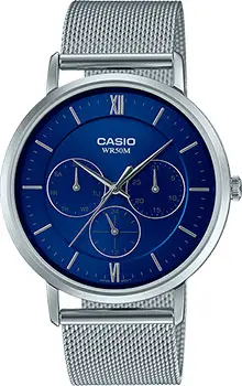 Японские наручные  мужские часы Casio MTP-B300M-2A. Коллекция Analog