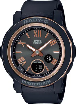 Японские наручные  женские часы Casio BGA-290-1A. Коллекция Baby-G