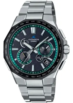 Японские наручные  мужские часы Casio OCW-T6000A-1AJF. Коллекция Oceanus