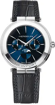 fashion наручные мужские часы Herbelin 12722AP15. Коллекция Newport Slim fashion наручные мужские часы Herbelin 12722AP15. Коллекция Newport Slim