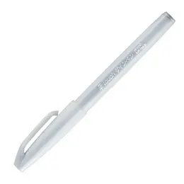 Фломастер-кисть Pentel "Brush Sign Pen" цвет светло-серый