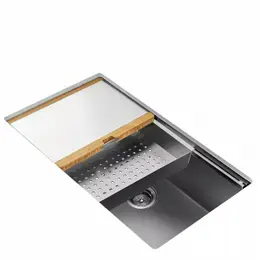 Многофункциональная кухонная мойка Xiaomi Mensarjor Kitchen Multifunctional Sink Washing Machine (2618) (без смесителя) Многофункциональная кухонная мойка Xiaomi Mensarjor Kitchen Multifunctional Sink Washing Machine (2618) (без смесителя)