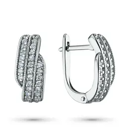 Серьги из белого золота э4712сг04202780