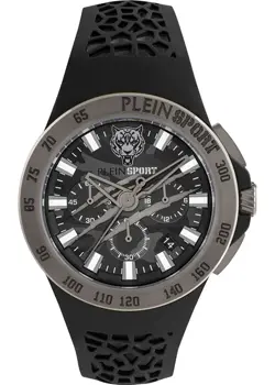 fashion наручные  мужские часы Plein Sport PSABA0123. Коллекция THUNDERSTORM CHRONO
