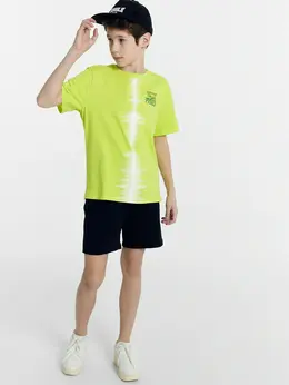 Хлопковые шорты в черном цвете для мальчиков Хлопковые шорты в черном цвете для мальчиков