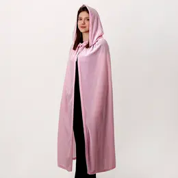 Карнавальный плащ взрослый, плюш, цвет, длина 120 см, цвет розовый Карнавальный плащ взрослый, плюш, цвет, длина 120 см, цвет розовый
