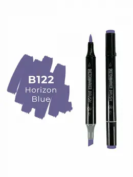 Маркер двухсторонний на спиртовой основе Sketchmarker Brush Цвет Синий горизонт