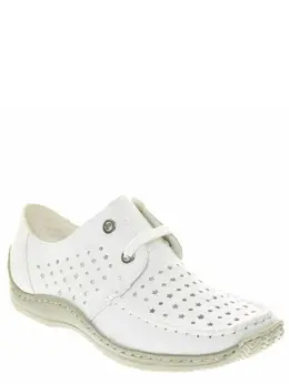 Туфли Rieker женские летние, размер 37, цвет белый, артикул L1716-80