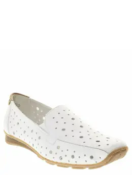 Туфли Rieker женские летние, размер 37, цвет белый, артикул 43560-80