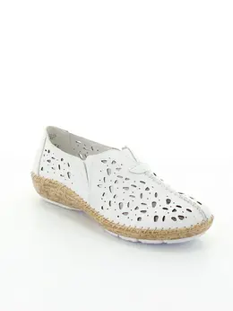 Туфли Rieker женские летние, размер 37, цвет белый, артикул 44863-80