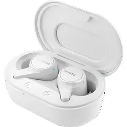 Bluetooth-гарнитура Philips TAT1207BK, белая