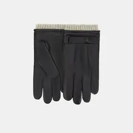 АУГП115700 Перчатки мужские,Ralf Ringer,н атуральная
кожа,черные