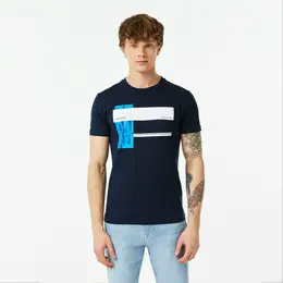 Мужская футболка Lacoste Slim Fit