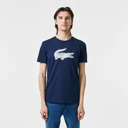 Мужская футболка Lacoste с принтом