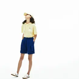 Женские шорты Lacoste с высокой талией