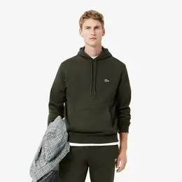Мужская толстовка Lacoste Classic Fit с флисом Мужская толстовка Lacoste Classic Fit с флисом