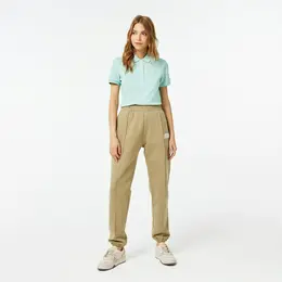 Женские фланелевые спортивные брюки Lacoste