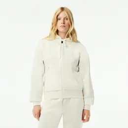 Женская толстовка Lacoste из смеси органического хлопка с флисом