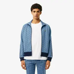 Мужская жаккардовая толстовка Lacoste PARIS с монограммой Мужская жаккардовая толстовка Lacoste PARIS с монограммой