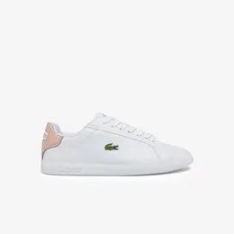 Женские кроссовки Lacoste G80 0721 1 SMA WHT/PNK