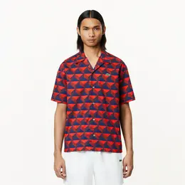 Мужская рубашка Lacoste с коротким рукавом Мужская рубашка Lacoste с коротким рукавом