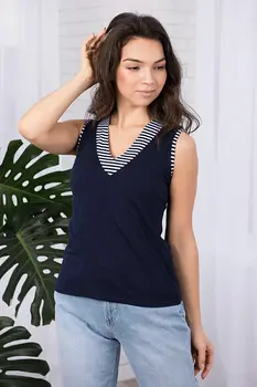 Жен. майка "арт. 19-0151 Темно-синий" р. 48