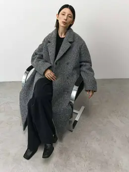 Шуба Ле-Ман со съёмным поясом Шуба Ле-Ман со съёмным поясом