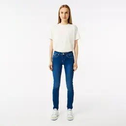 Женские растягивающиеся джинсы Lacoste Classic Fit