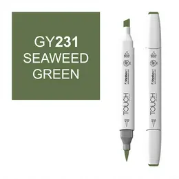 Маркер спиртовой BRUSH Touch Twin цв. GY231 водоросль