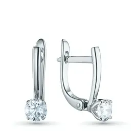 Серьги из белого золота э4712сг06220203_white Серьги из белого золота э4712сг06220203_white