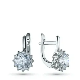 Серьги из белого золота э4712сг05210007_white Серьги из белого золота э4712сг05210007_white