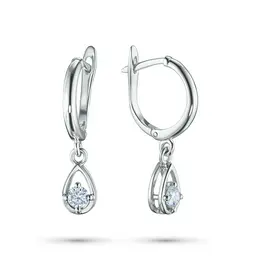 Серьги из серебра э0612сг01132700_white Серьги из серебра э0612сг01132700_white