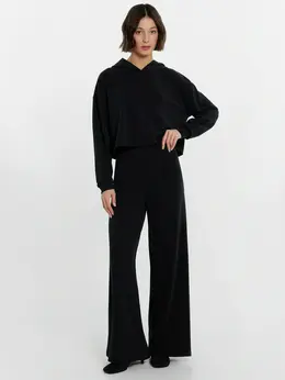 Худи женское черное