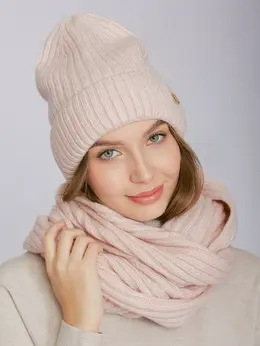 Комплект шапка снуд Комплект шапка снуд